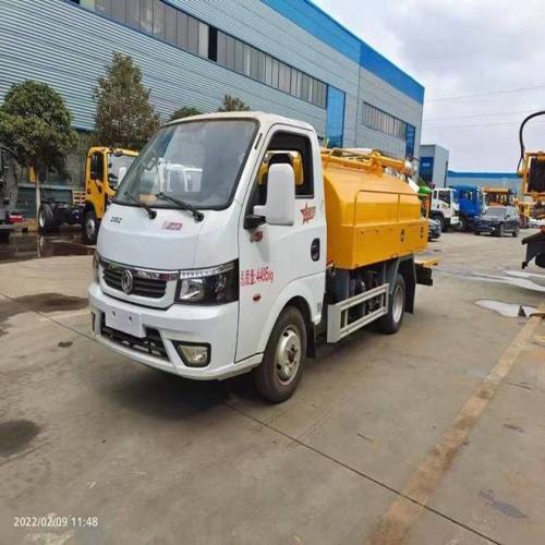 6 Wheelers 4x2 Vacuum Sewer Truck Suction Truck