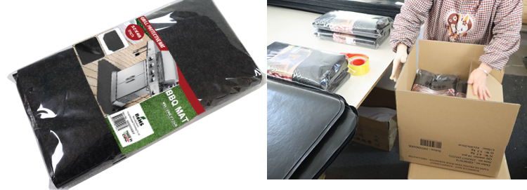 Hot Sale BBQ Floor Mat Machine-made Charcoal Other Accessories >3kg Household Cleaning Make-to-order 100% Polyester 2.5mm