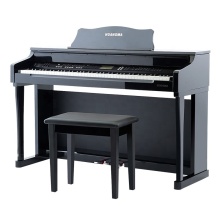 SPYKER piano !  88 Key touch sensitive electric digital piano black color HD-8838M