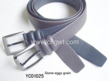 Genuine Leather Stone Egg Grain Belts?