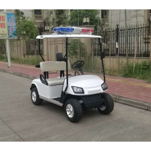 2 seaters electric cop golf cart