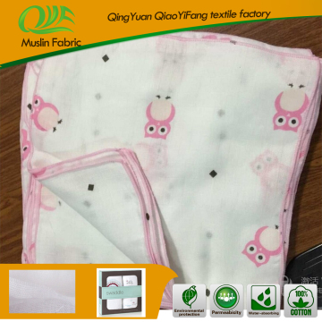 100% cotton baby handkerchief baby muslin square