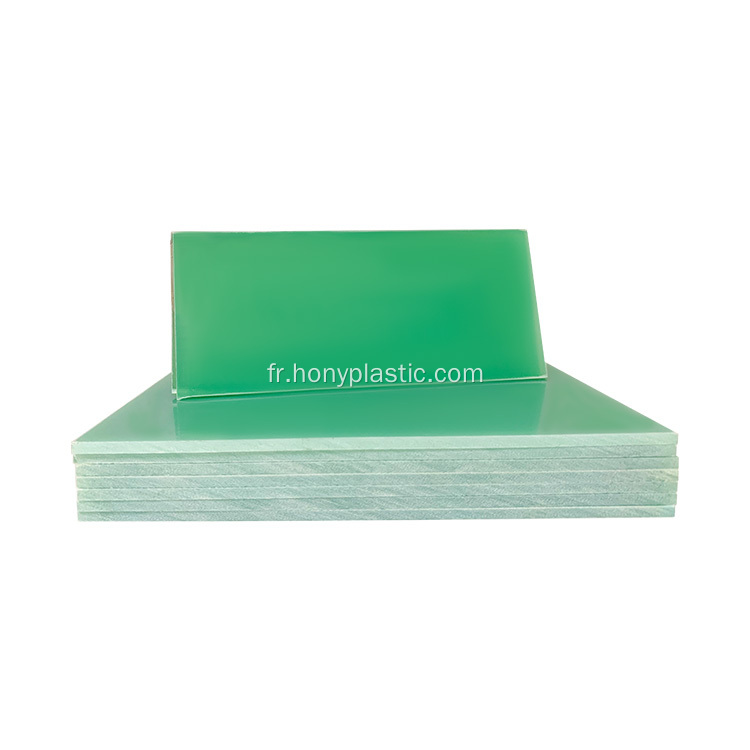 Isolation électrique Green Fibre Glass Fr4 Epoxy Fiche