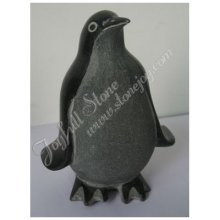 Stone Penguin Statues