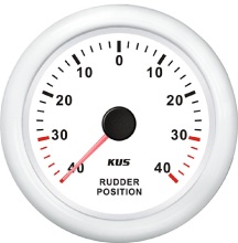 KUS New 85mm Marine Rudder Angle Indicator Meter