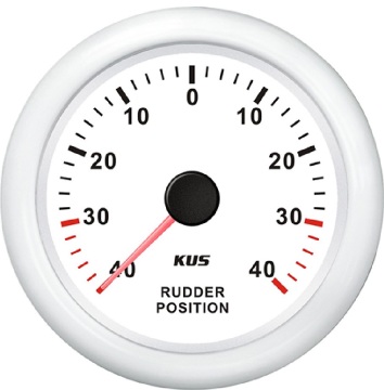 KUS New 85mm Marine Rudder Angle Indicator Meter