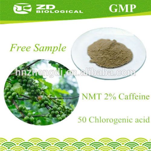 Bulk organic pure Green coffee bean Extract powder