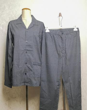 men's dark gray pyjama set