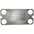 Titanium low-theta plate for heat exchanger S65