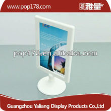 Multifunction discount white table photo frame menu holder