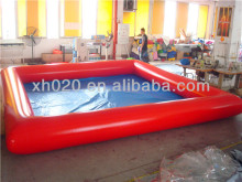 Red inflatable custom small ball pit pool 15ft