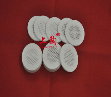 Porous ceramic disc