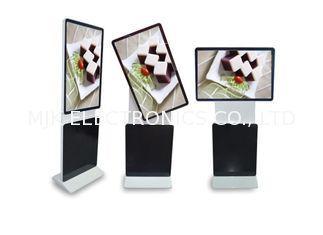 Rotate Screen 42 Inch LCD Touch Screen Floor Kiosk ,  Metal