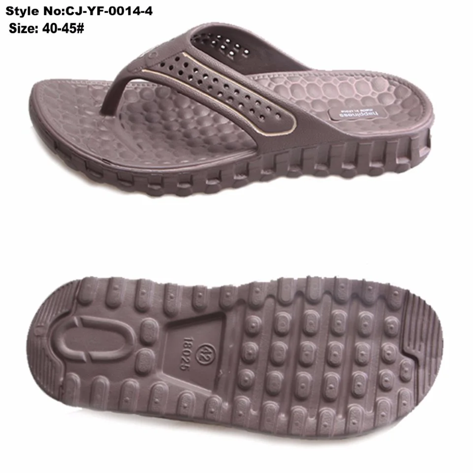Latest Beach EVA Injection Man Slipper Flip Flops