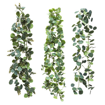 High Quality Encrypted Eucalyptus Leaf Vine Wedding Decoration Wreath