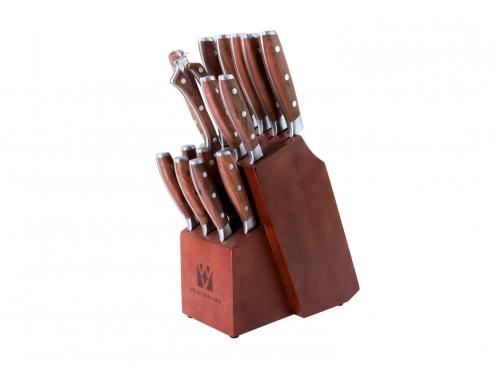 16 pcs Set Kitchen Knives with Knife holder