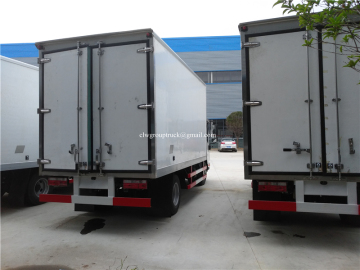 Refrigerated ice box trucks with cold room