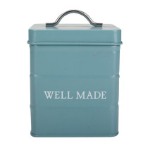 Large Canister with Cover Turquoise