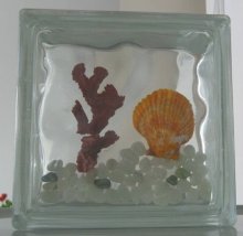 artistic block glass