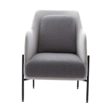 Modern Velvet Lounge Chairs for Hotel Lobbies and Offices