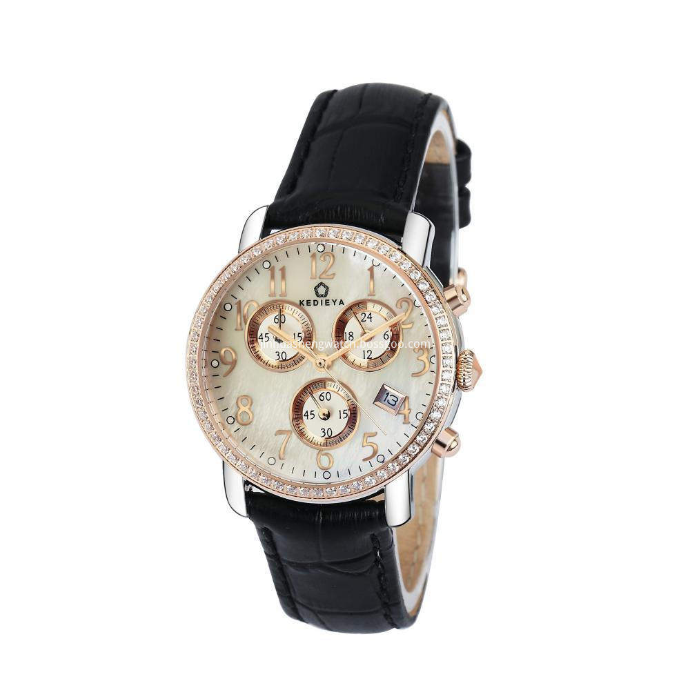 Chronograph Quartz Women Watch