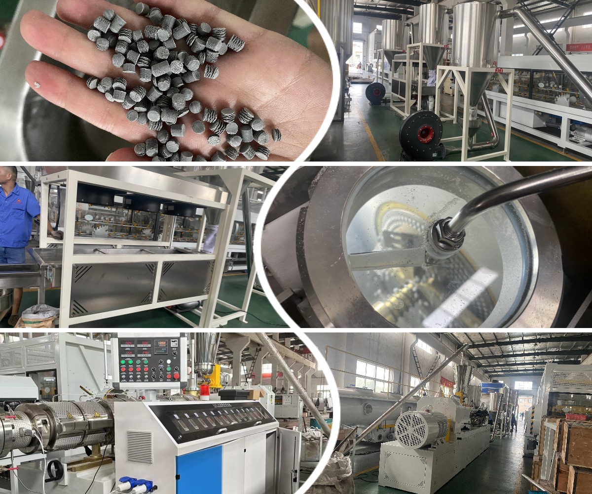 PVC hot cut pelletizing 