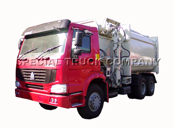 HOWO 4X2 16m3 Garbage Truck