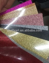 Hot fix glitter film spangle film tape heat transfer vinyl