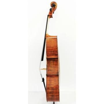 Violoncello in legno massello con finitura lucida