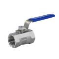 1-Pc stainless steel 1/4 NPT ball valve