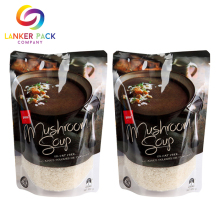 FAD Approved Reusable Laminated Clear Plastic Pouch