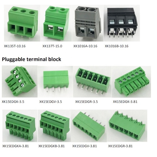 5.0mm 5.08mm 3.5mm 3.81mm 7.62mm Neutralklemmenblock