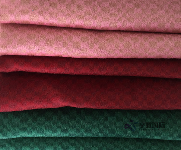 Multi Color 100% Wool Fabric For Garment