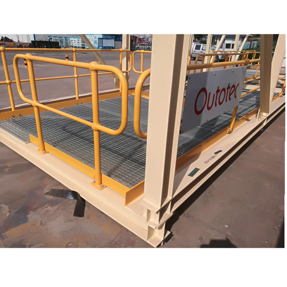 Steel grating catwalk galvanized steel platform