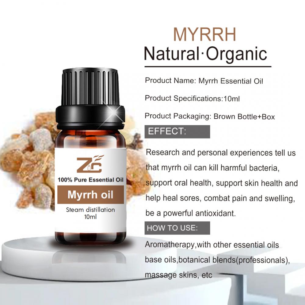 wholesale price pure natural hair myrrh oil