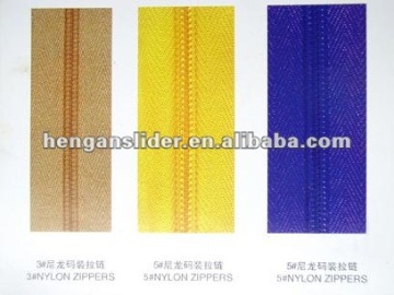 Nylon Zipper # 3 nylon zipper accessories for bags