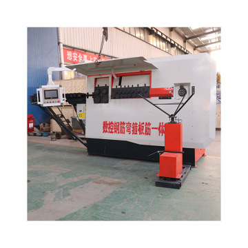 CNC Factory Price Rebar Straightening, Bending and Cutting Machine (4-12MM) - Hoop Bender and Cutter
