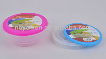 foldable plastic food container