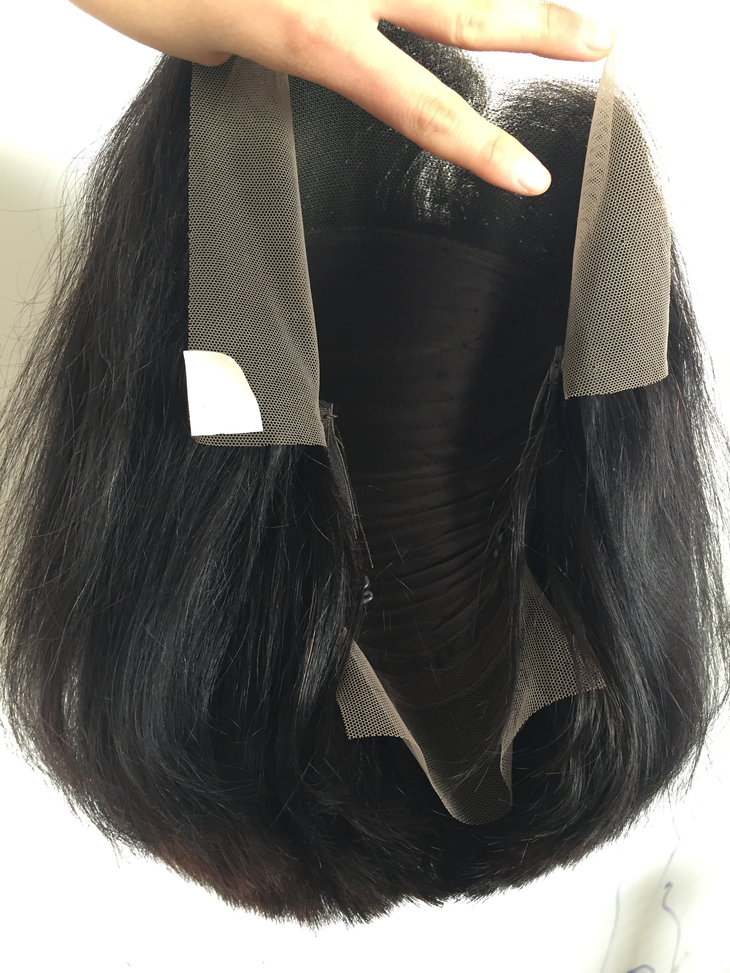 100% virgin brazilian human hair straight pre plucked bob wigs lace closure and lace frontal women bob wig