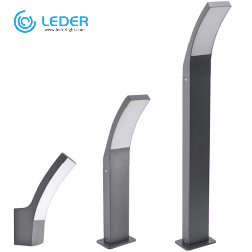 LEDER 10W Gri Bollard Işık Modeli