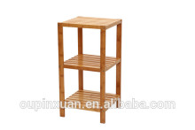 Beautiful Decorative Bamboo 3-tiers Flowerpot Rack,bamboo garment rack