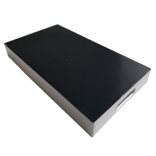 Gray Rectangle Plastic Tray With Handles