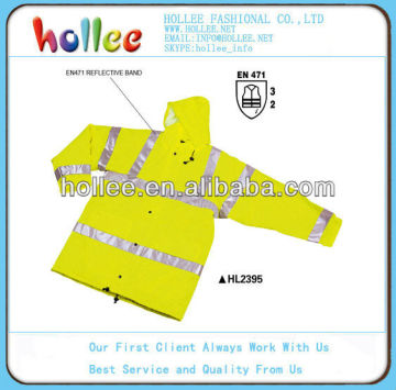 high visibility jacket yellow