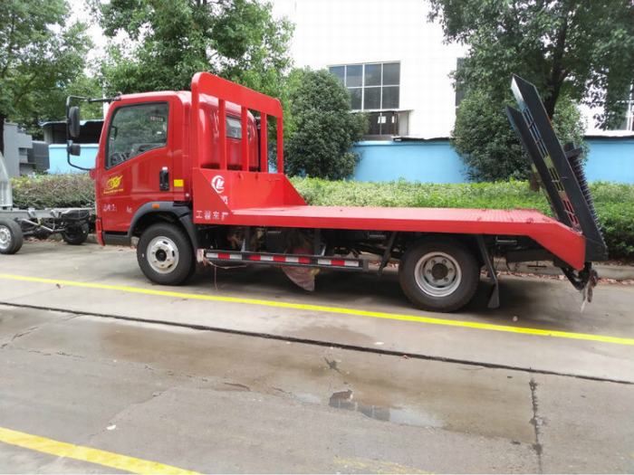 Dongfeng Euro5 Truck Head Bed Flat Drow Truck Truck