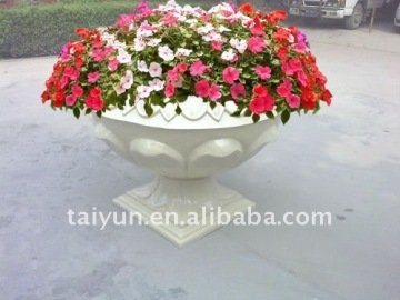 FRP garden flower pots
