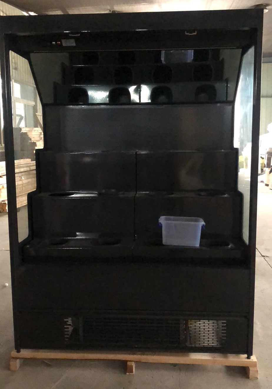 2-15 Fresh Flower Display Chiller Glass Cabinet Upright Showcase