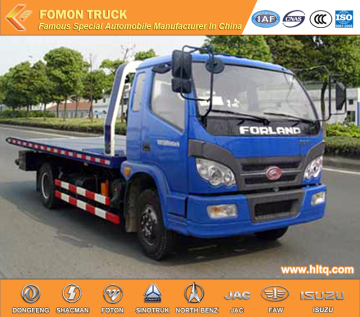 FOTON 4x2 platform road wrecker truck