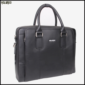 Latest design men custom briefcase leather mens