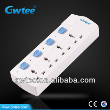 Universal extension power socket outlet