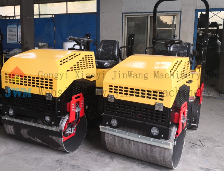 Double Drums Vibratory Road Roller